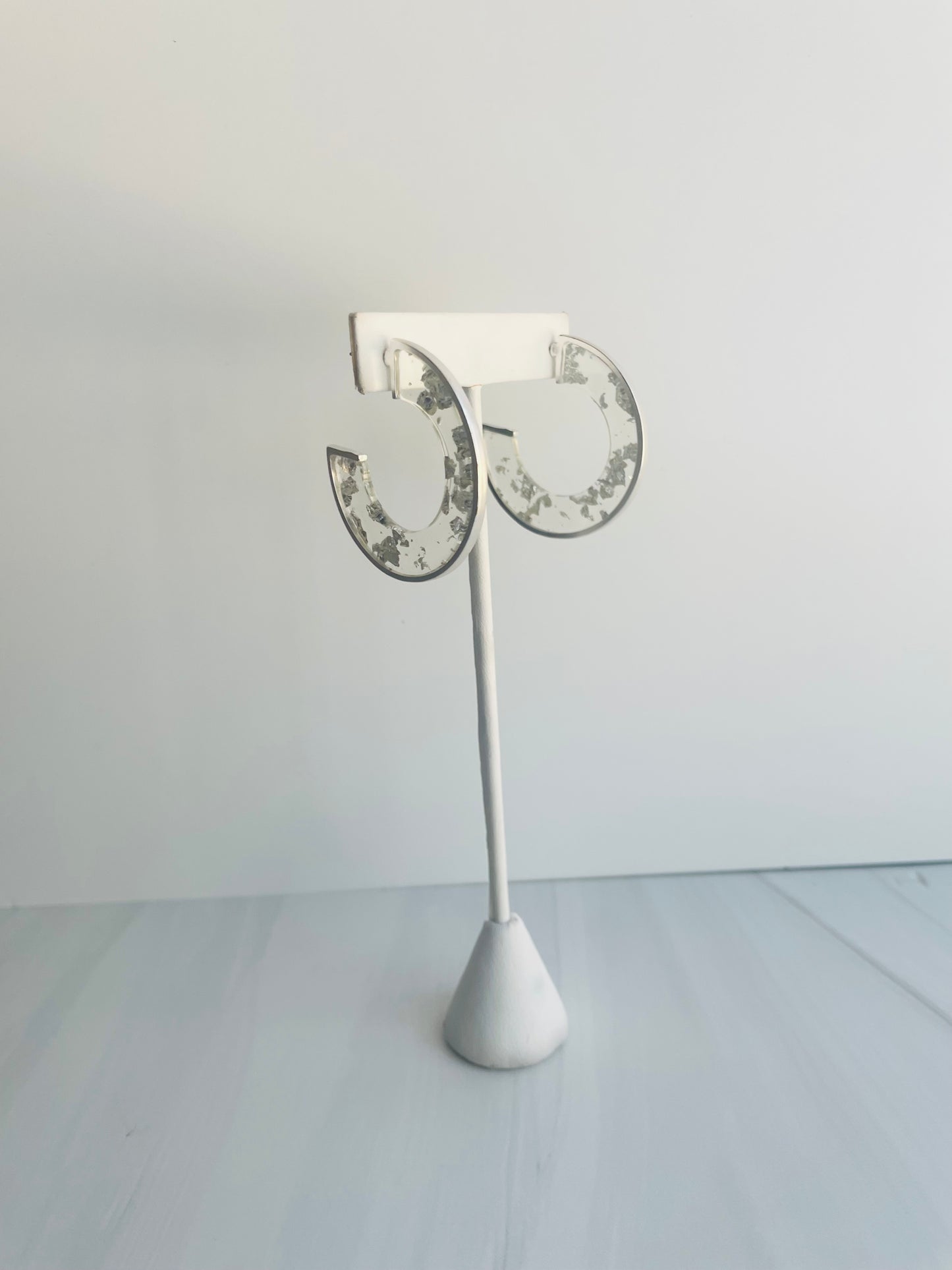 Silver Flake | Earrings