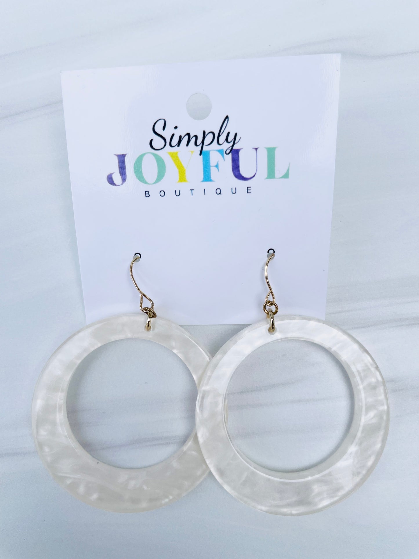 Circle Acrylic | Earrings