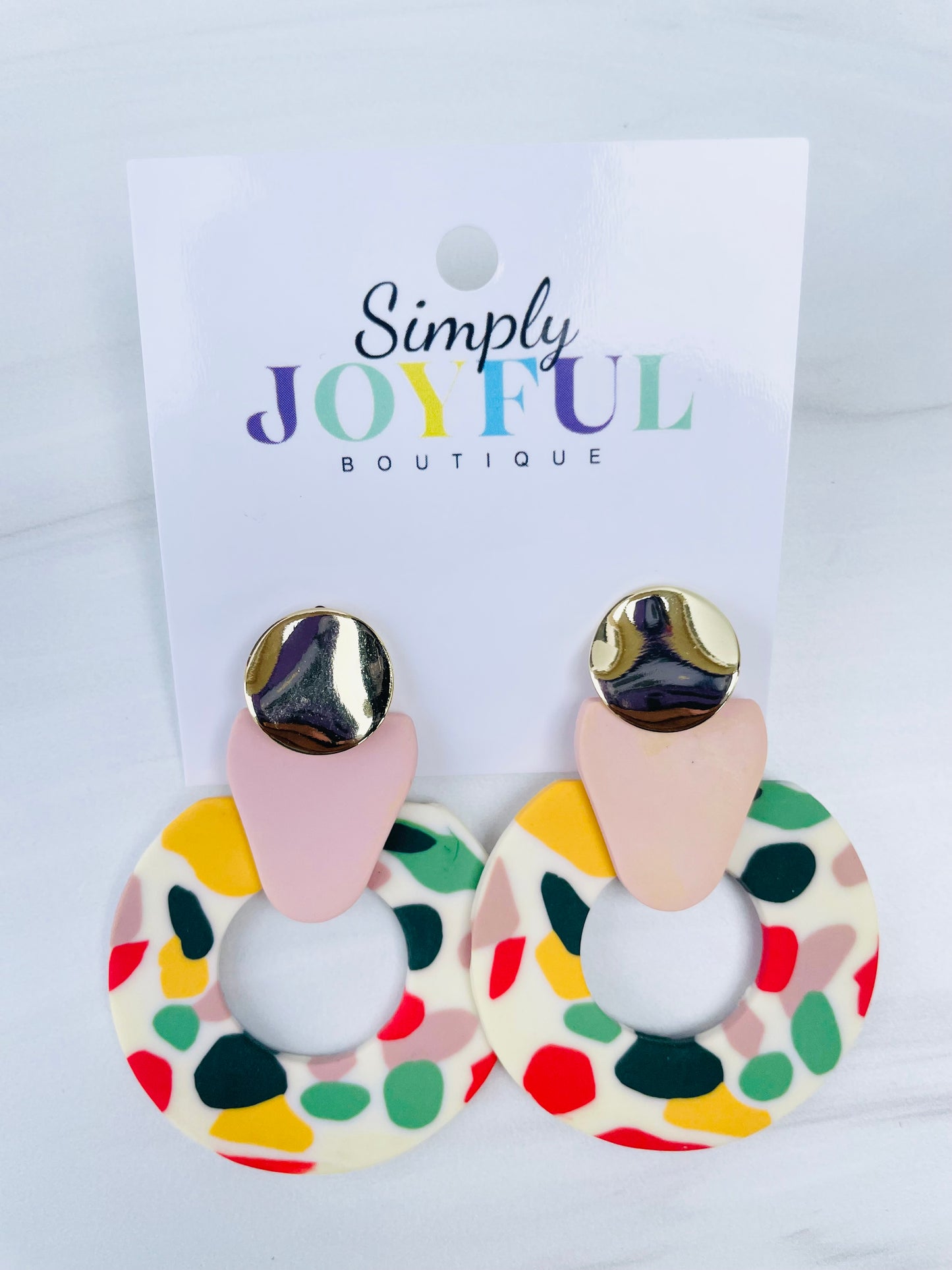 Clay Door Knocker | Earrings