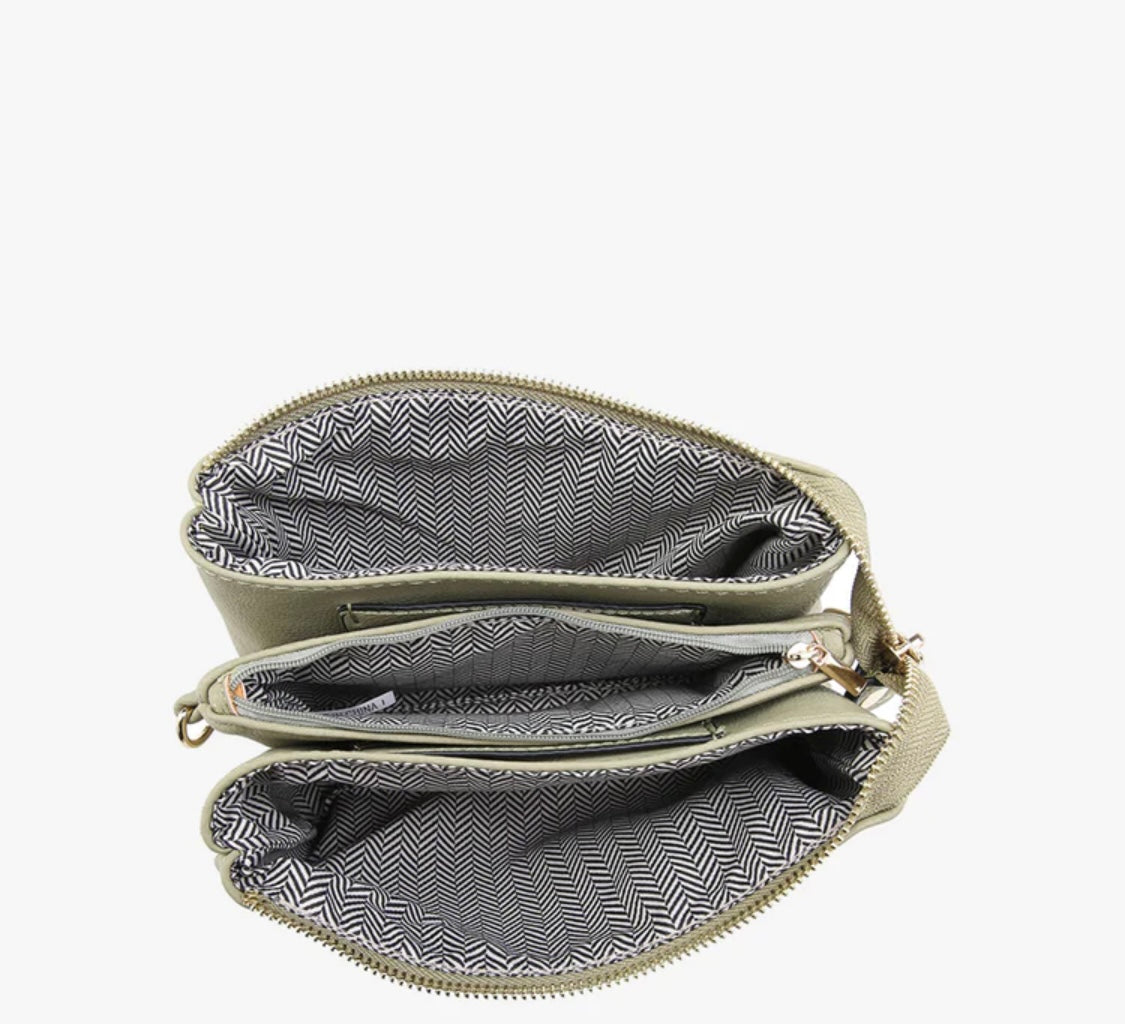 Raegan Crossbody & Wristlet Purse