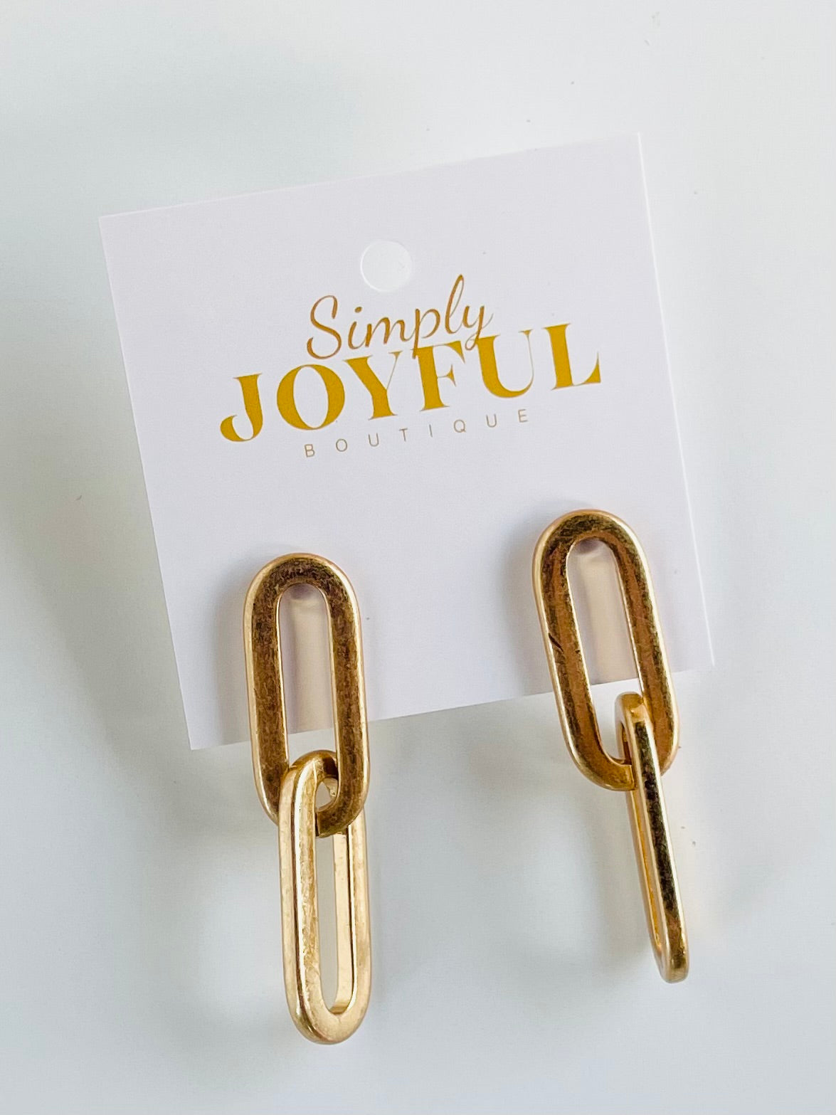 Gold Linked | Earrings