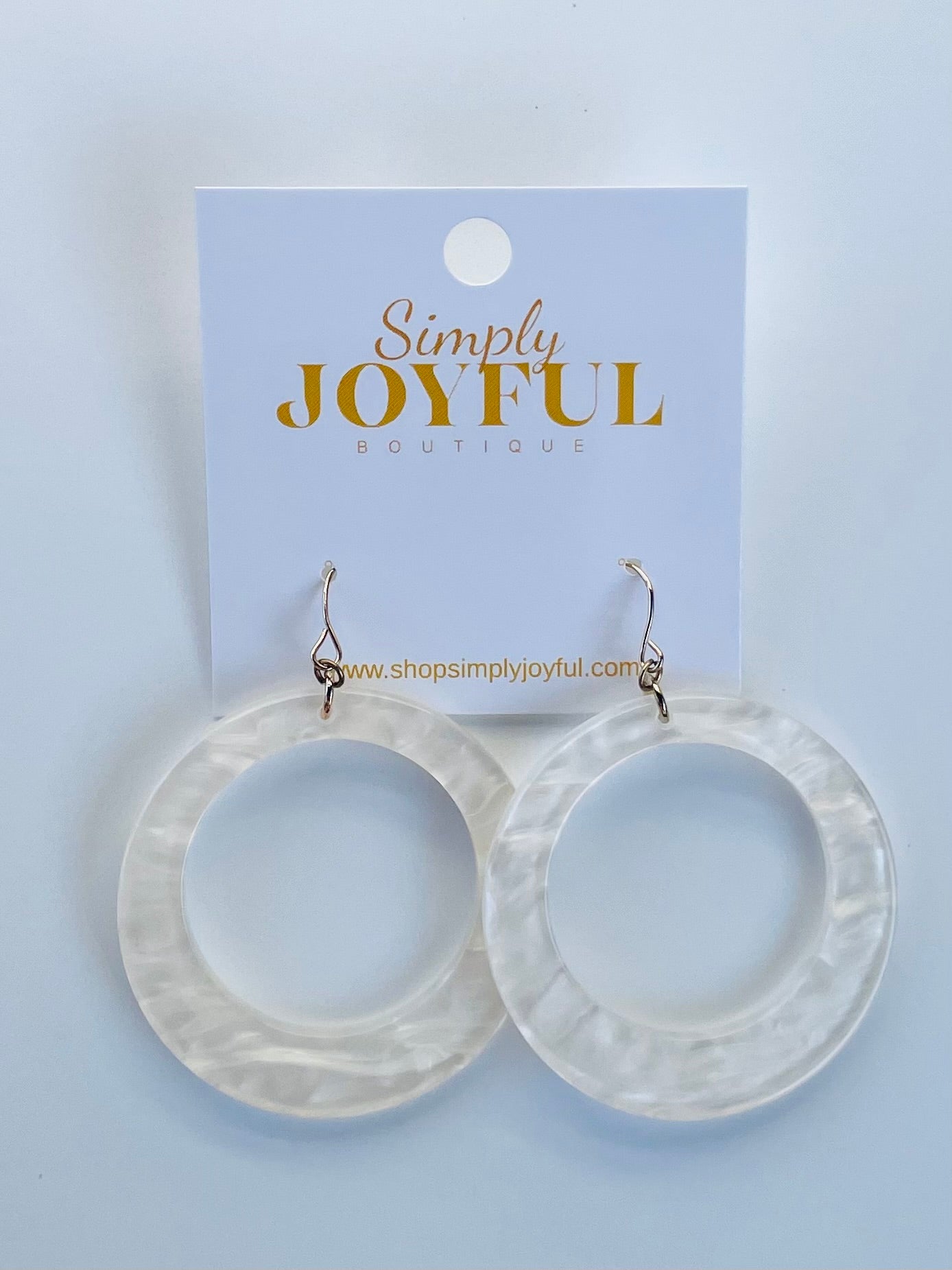 Circle Acrylic | Earrings