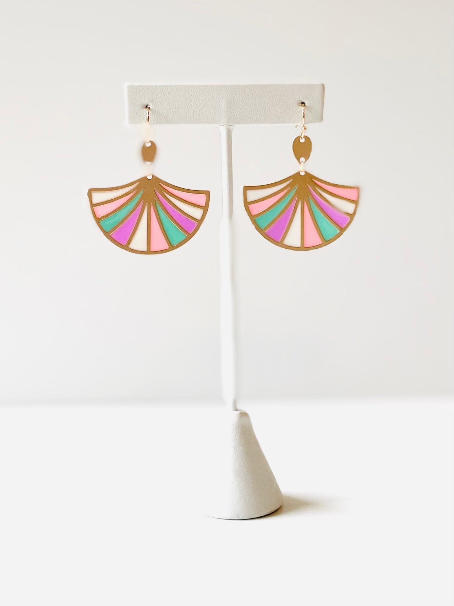 Multi Fan Earrings