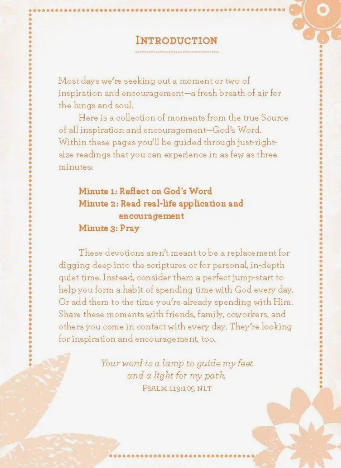3 Minute Devotions For Women