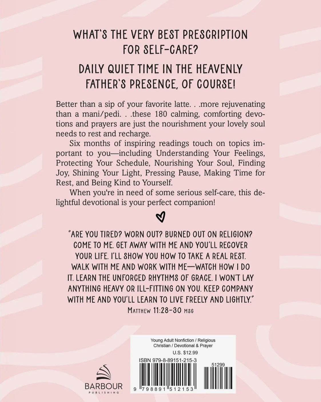Self-Care Devotions for Teen Girls