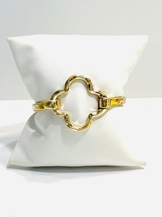 Gold Clover Bracelet