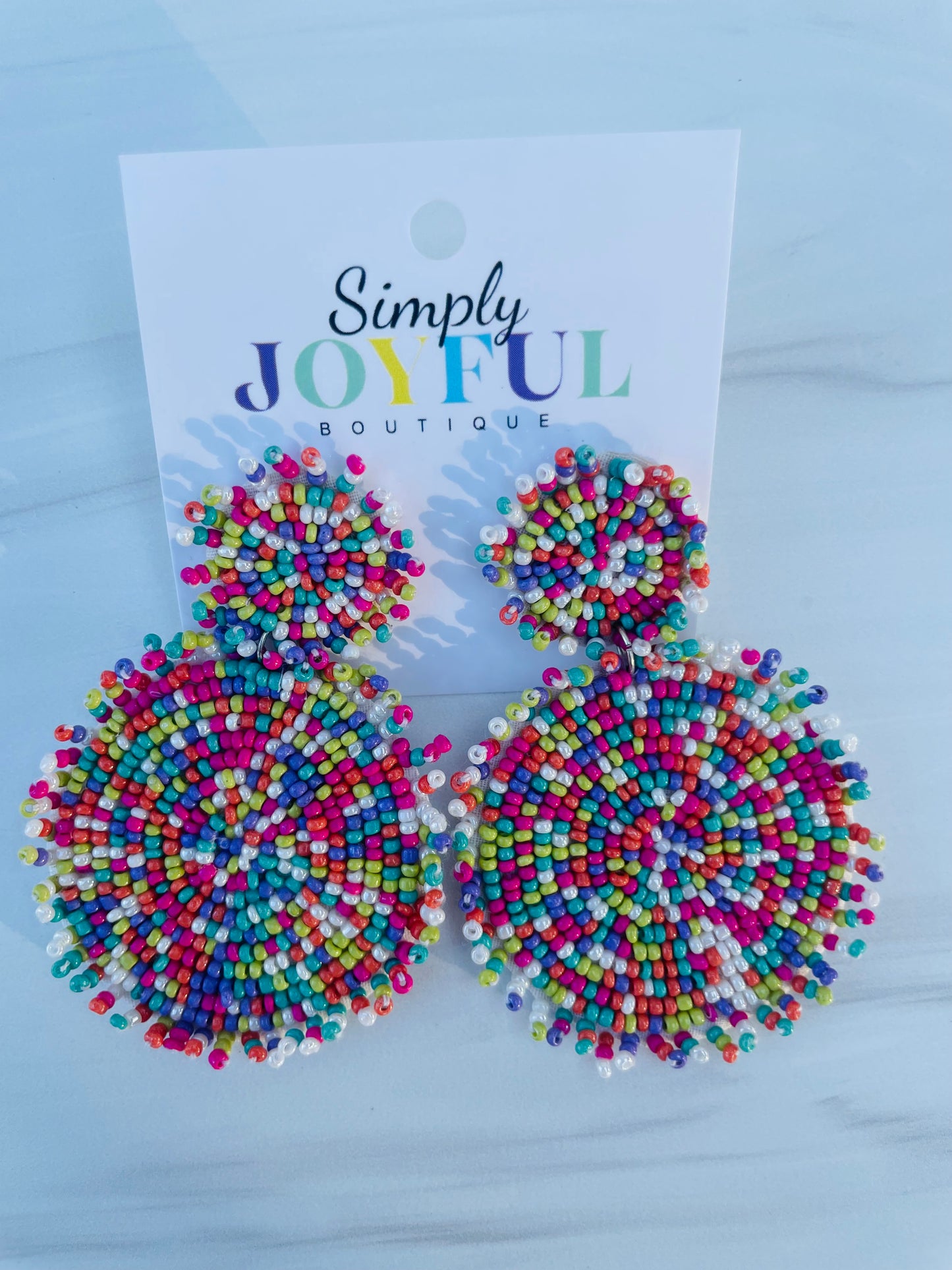 Let's Celebrate Beaded | Earrings