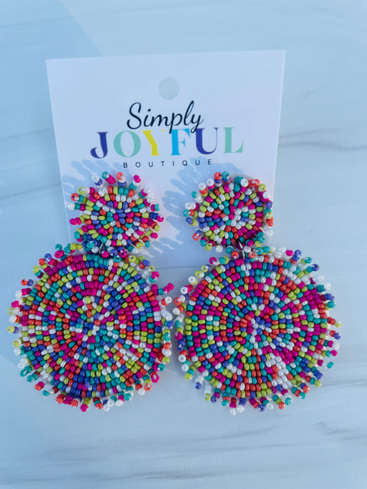 Let's Celebrate Beaded | Earrings