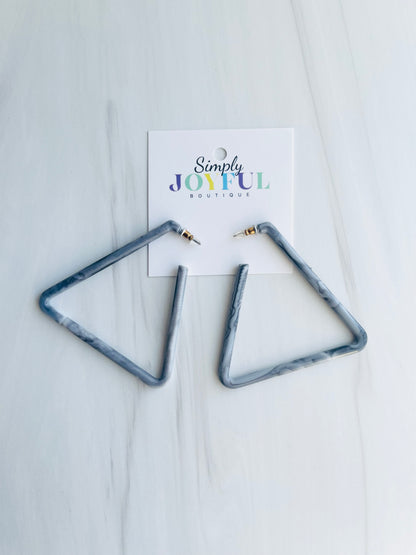 Triangle Hoop | Earrings