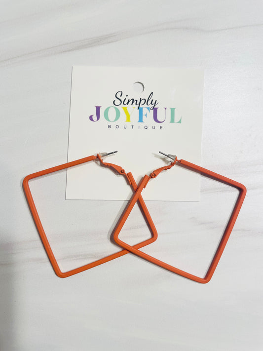 Open Square | Earrings