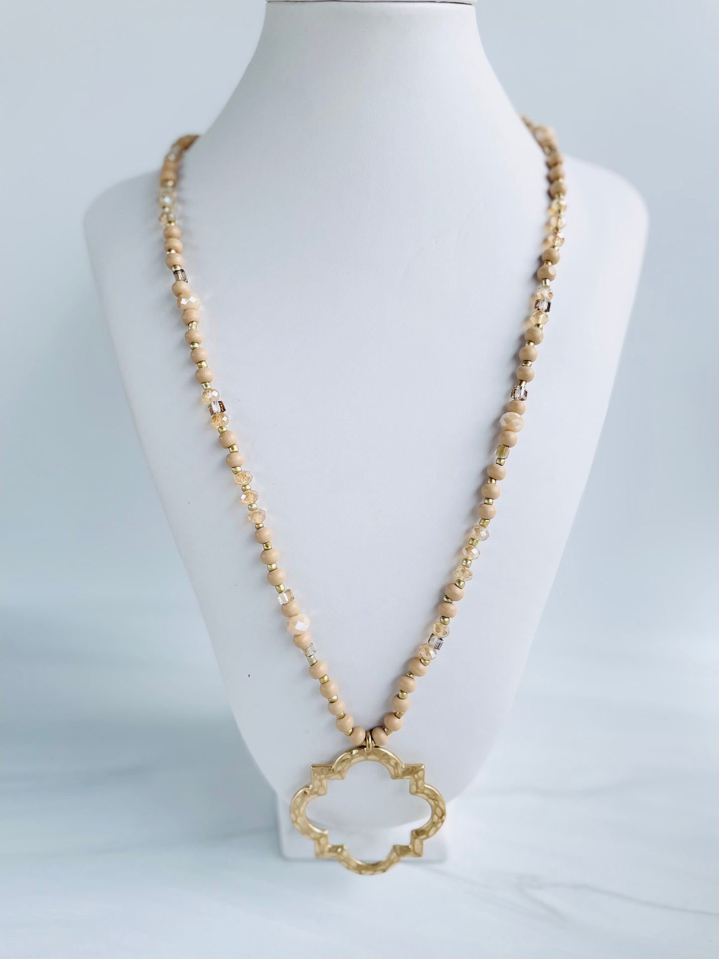 Wooden Beaded | Necklace