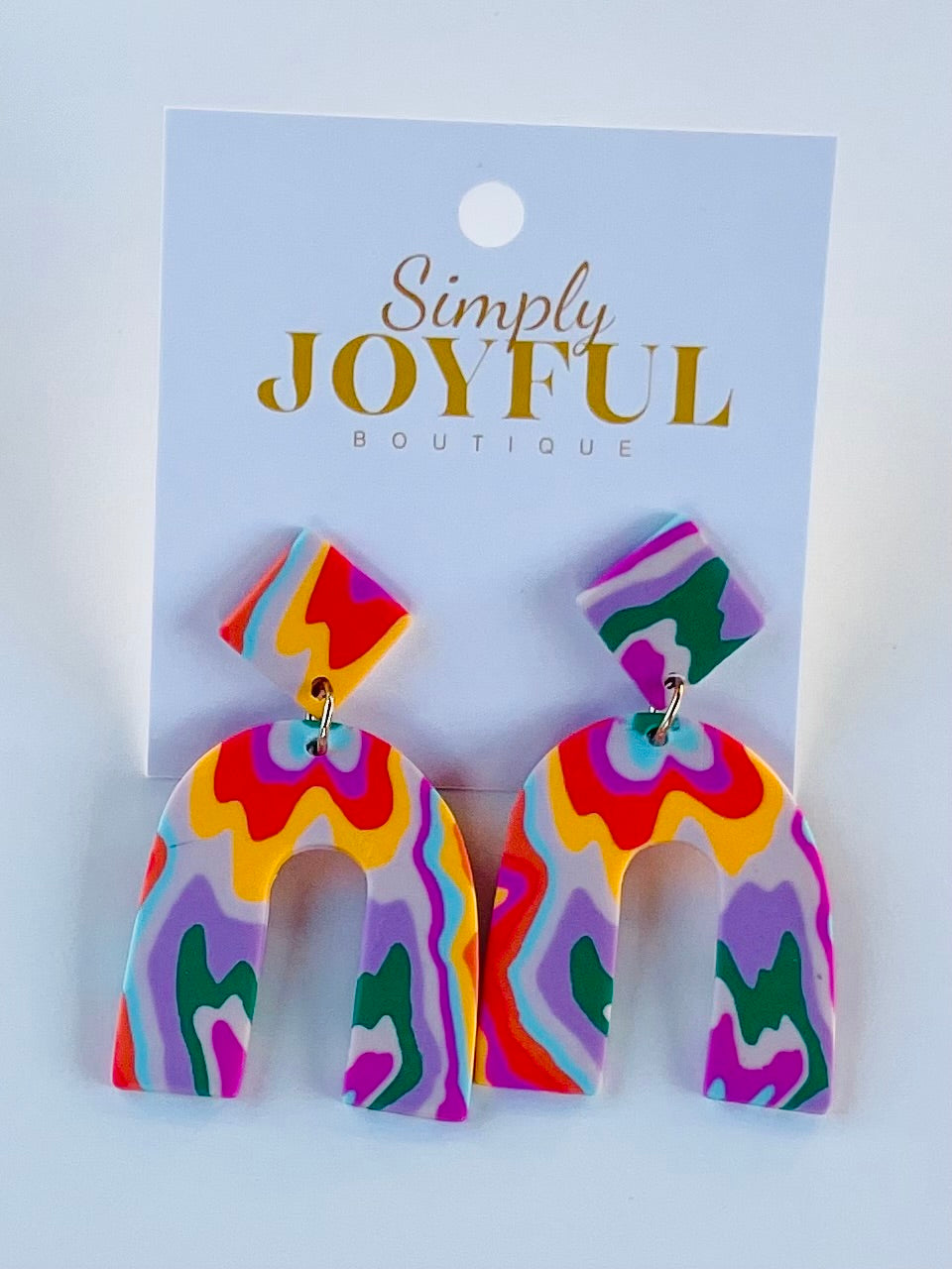 Clay Marvel Arch | Earrings