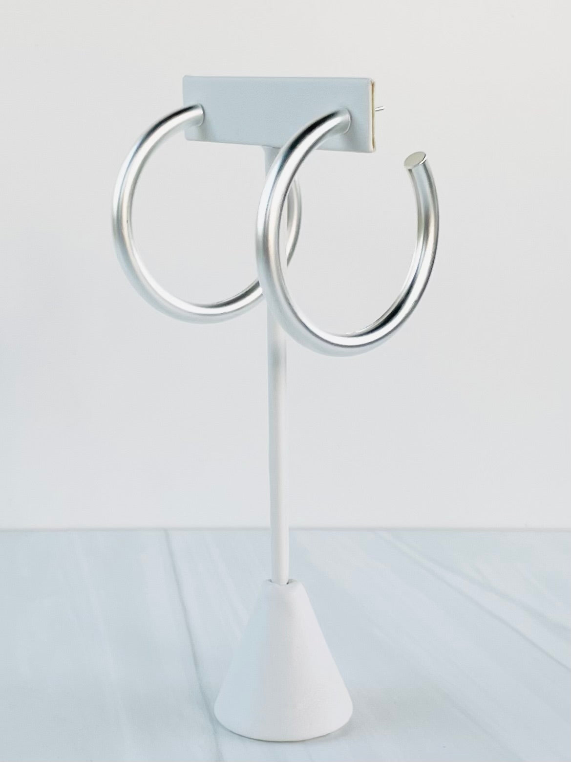 Rebecca Silver Hoop | Earrings