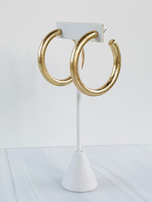 Rebecca Gold Hoop | Earrings