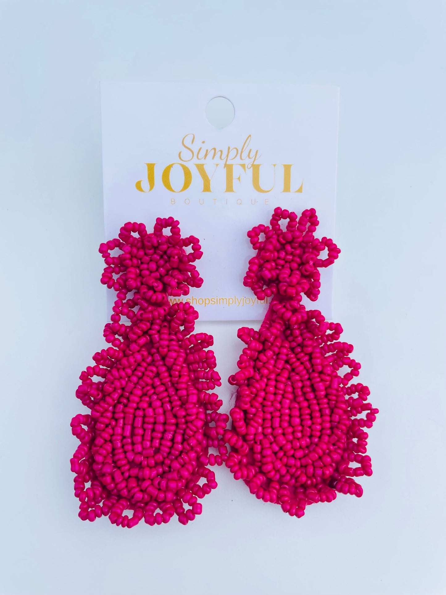 Beaded Teardrop | Earrings