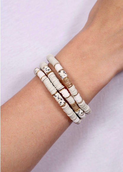 Rubber Beaded Bracelets