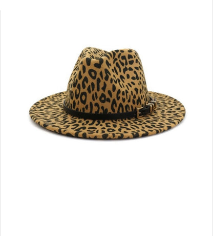 Cheetah with Black Band | Hat