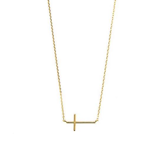 Side Cross | Necklace