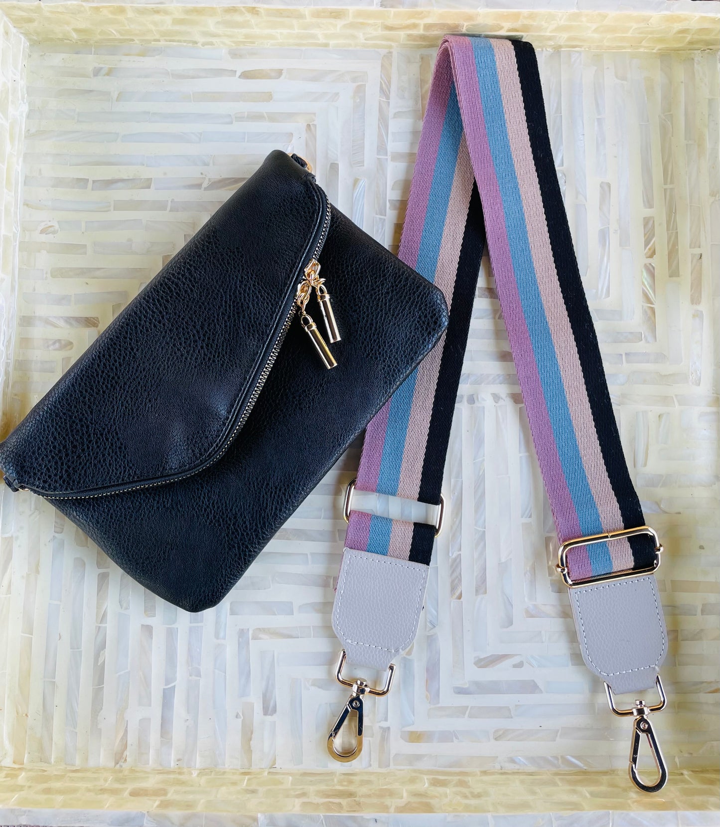 Striped Adjustable | Guitar Strap